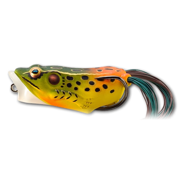 HOLLOW BODY FROG POPPER 6,5CM/14G EMERALD/RED