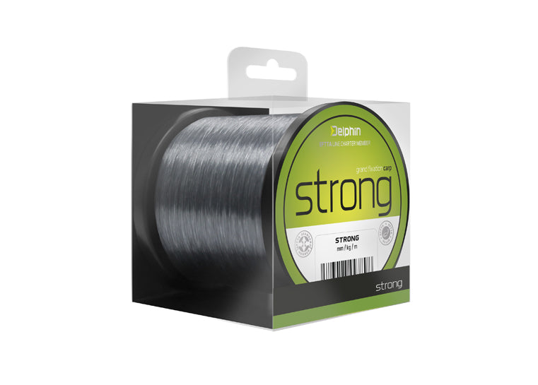 Delphin Strong CARP gri 0,32mm 8,8kg 1200m
