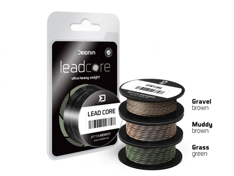Delphin LEADCORE verde Grass 45lbs 8m
