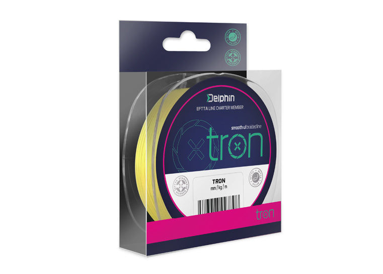 Delphin TRON galben fluo 0,06mm 2,7kg 130m