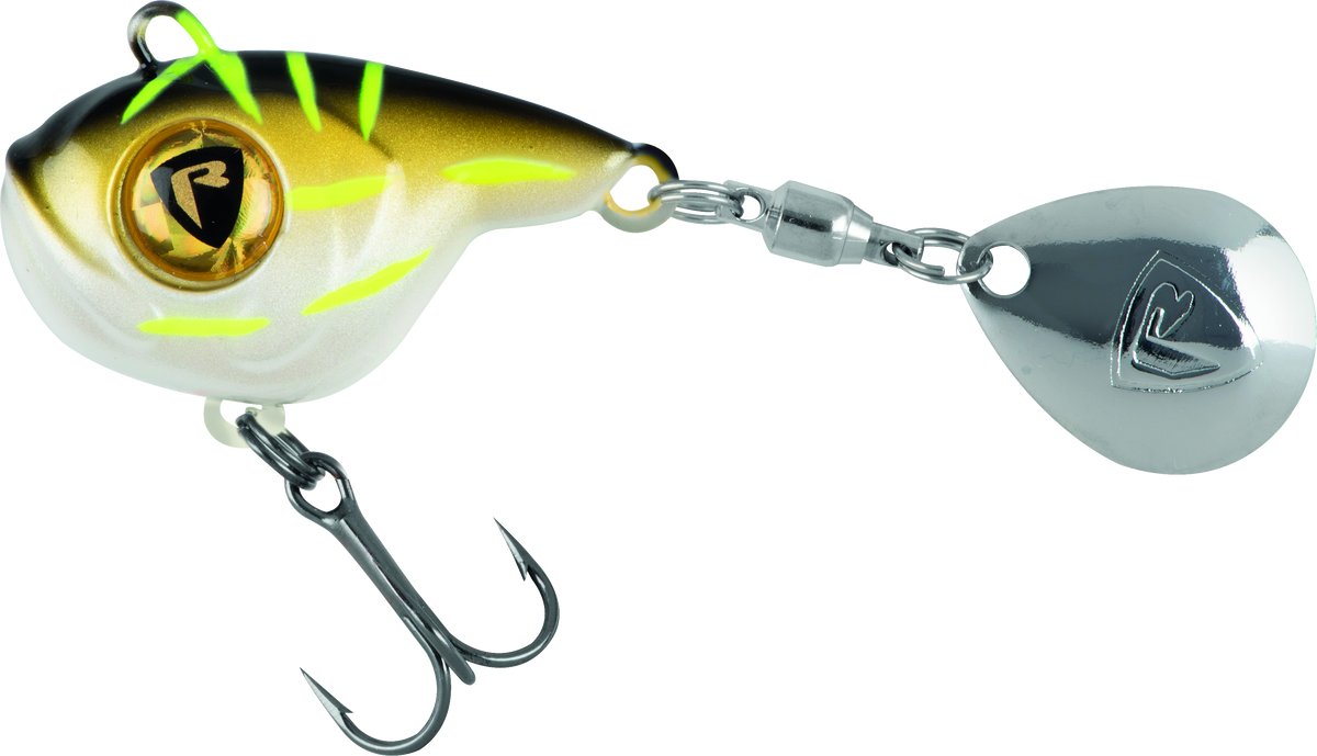 Big Eye Spin Tail 20g Black & Gold