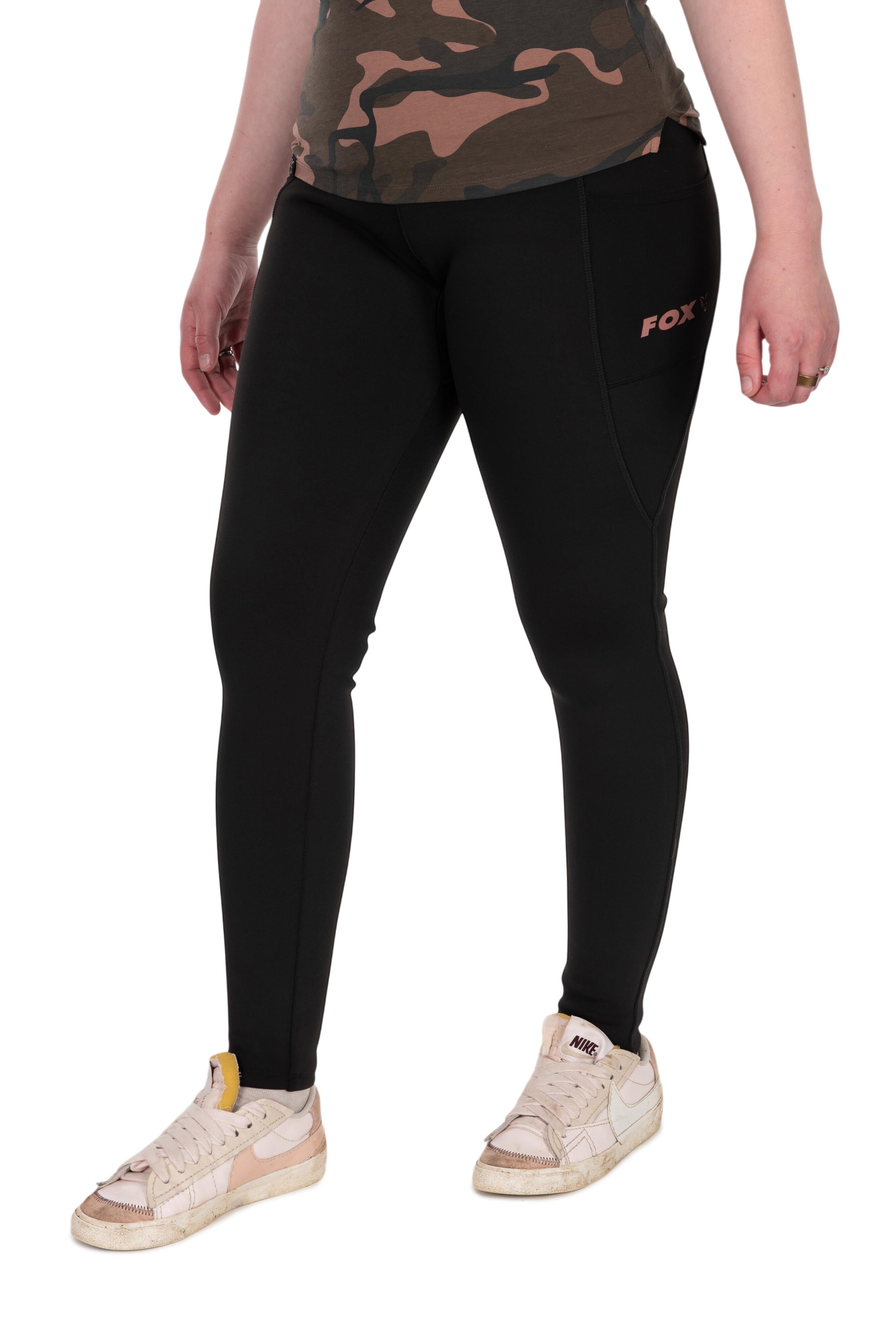 Colanți căptușiți WC Black LINED Leggings - Sz S 8-10