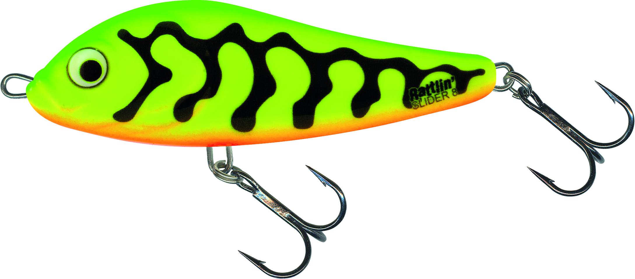 Rattlin' Slider Sinking 11cm Green Tiger