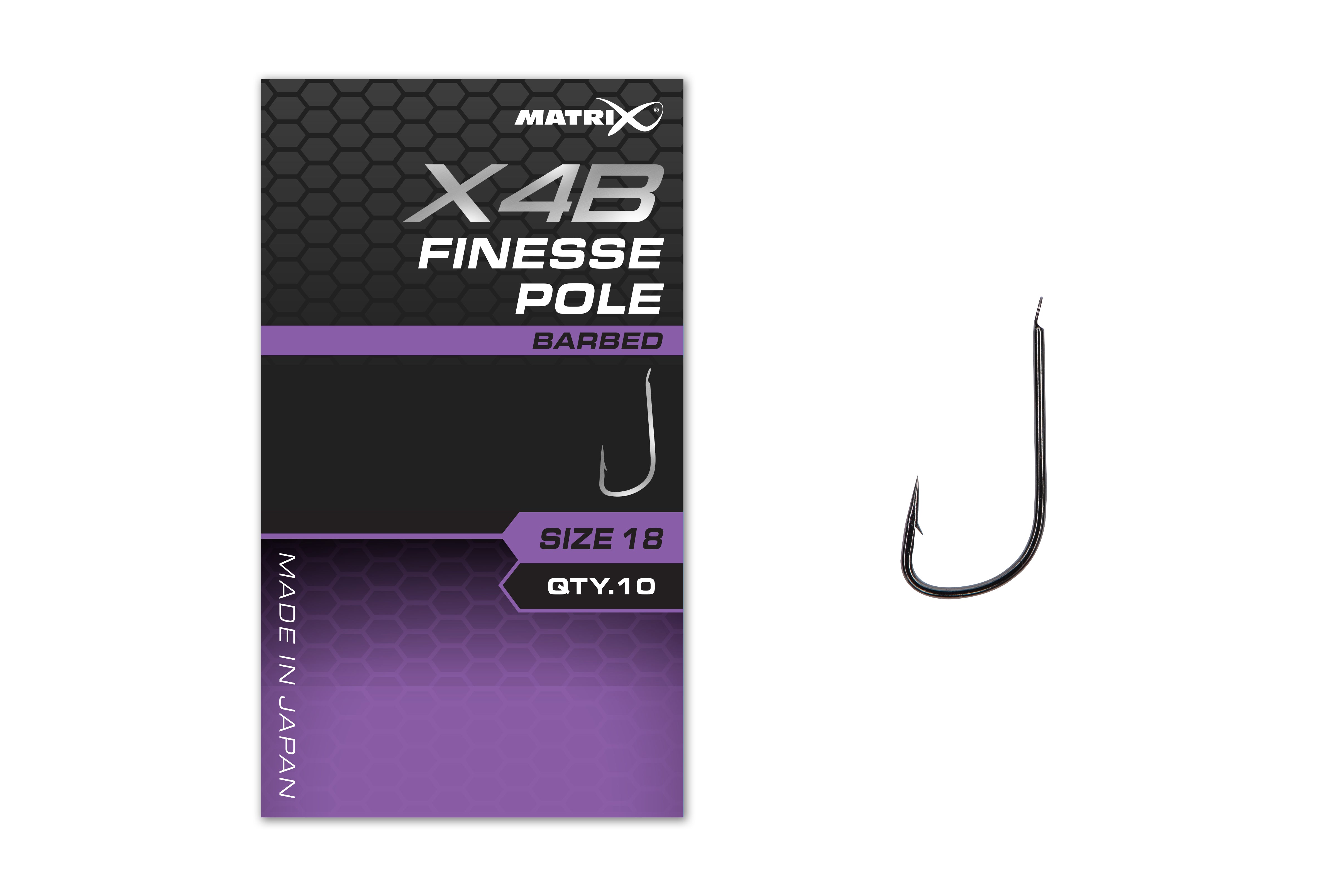 X4B Finesse Pole Size 14 Barbed