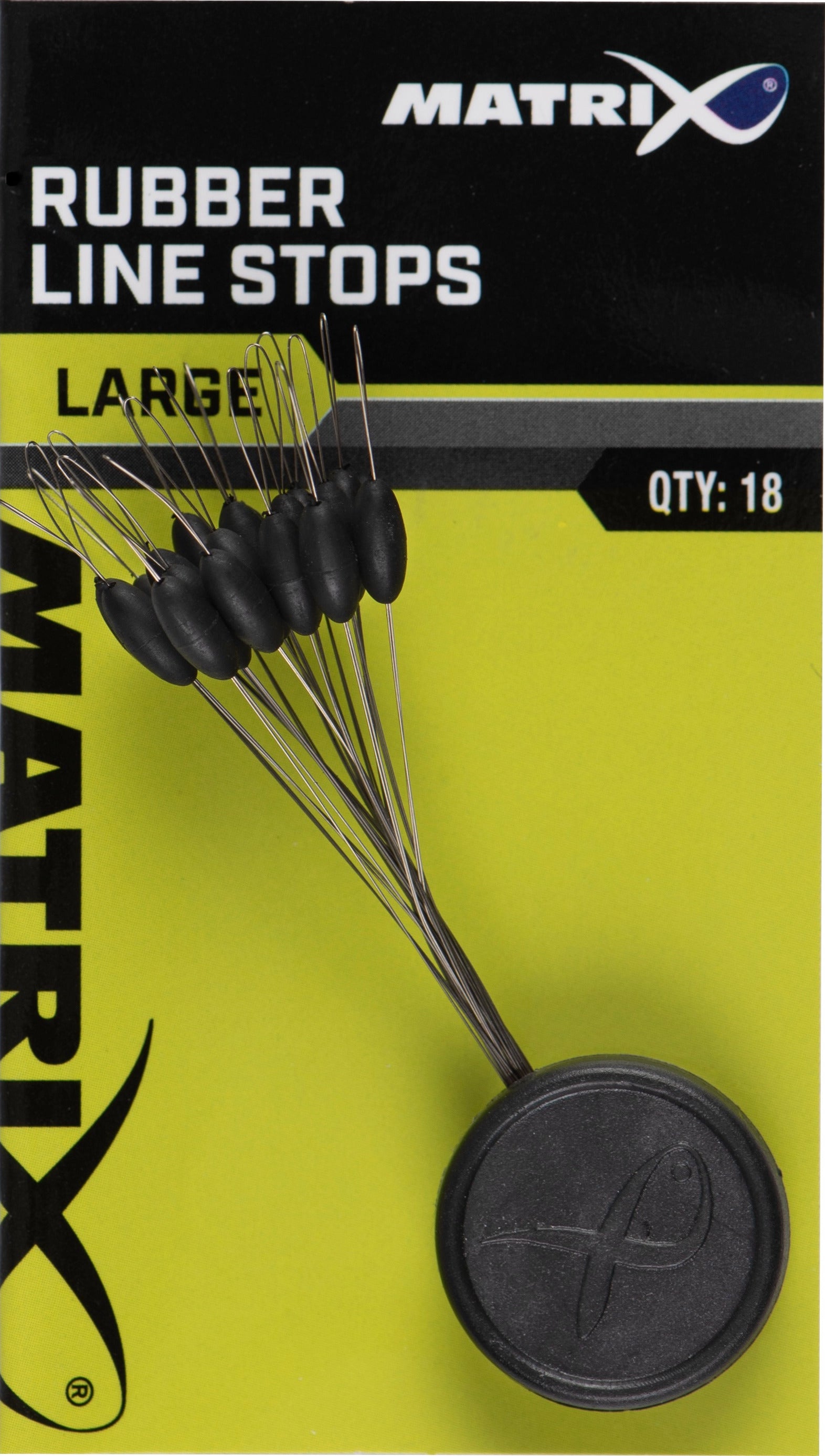 Rubber Line Stops Medium 18pcs