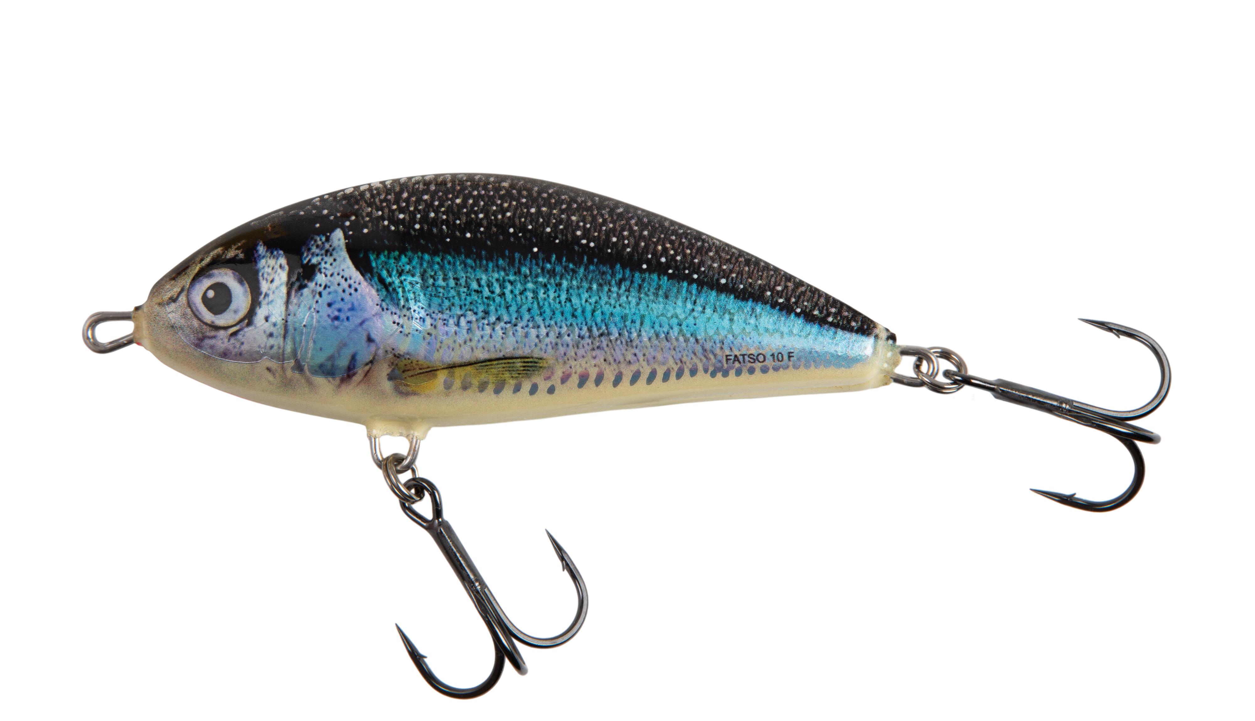 Vobler scufundător Fatso 8cm Sinking Holo Smelt