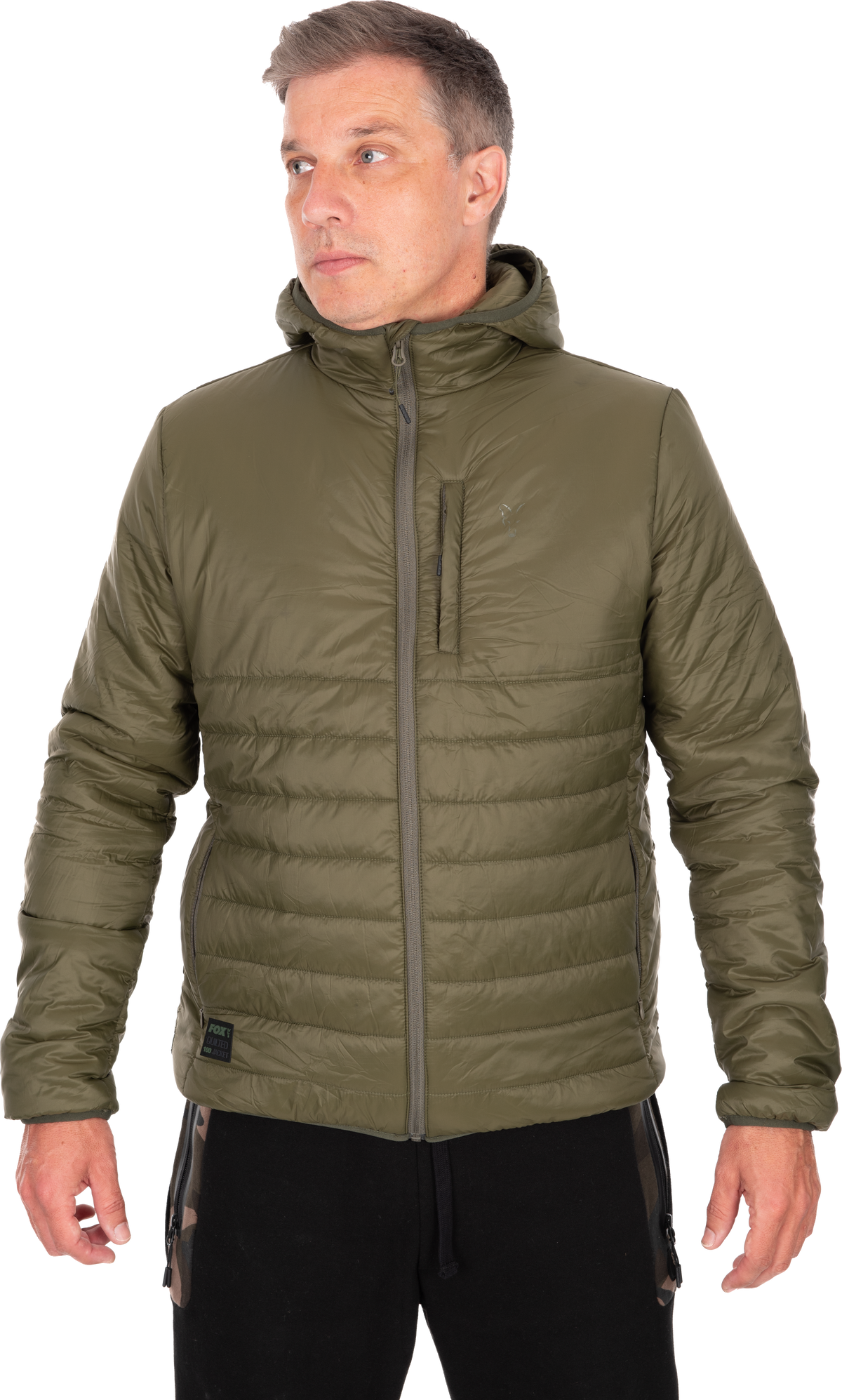 Olive Quilted 100 Jacket 3XL