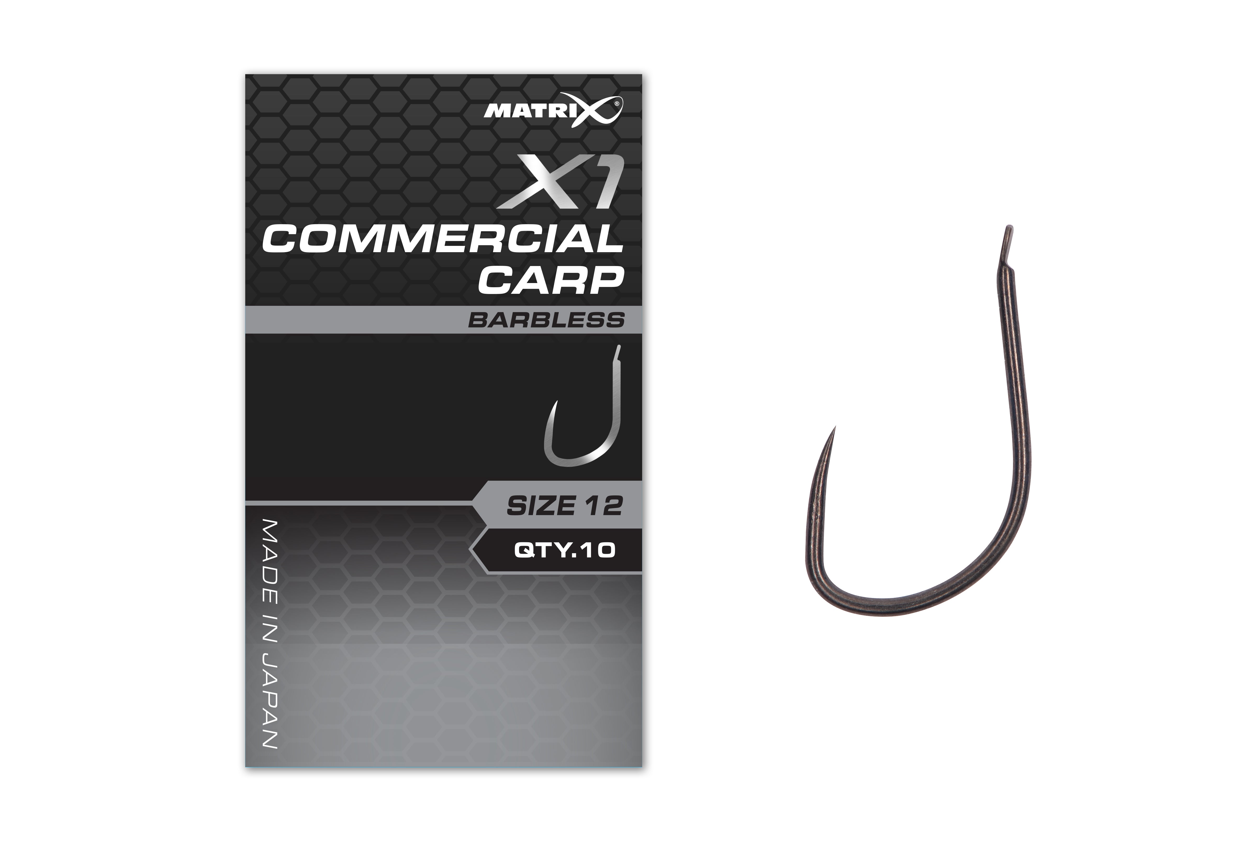 X1 Commercial Carp Size 14 Barbless