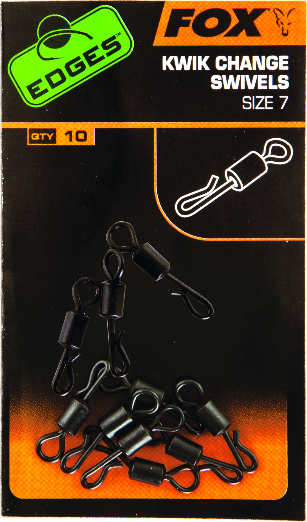 Edges Kwik Change Swivels Size 7
