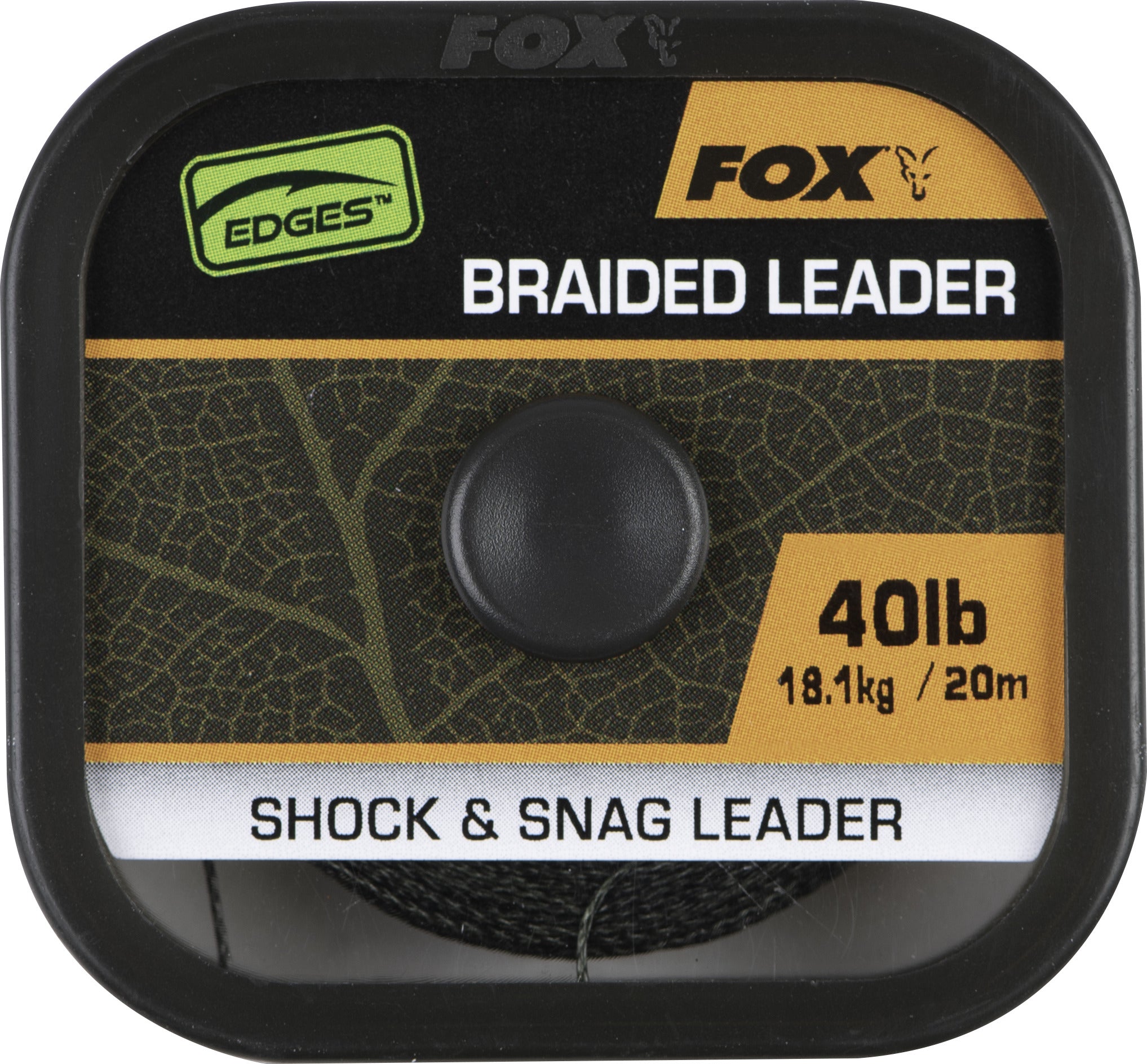 Edges Naturals Braided Leader 20m 40lb 18.1kg