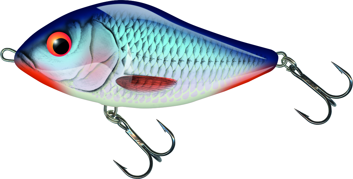 Slider Floating 10cm Bleeding Blue Shad