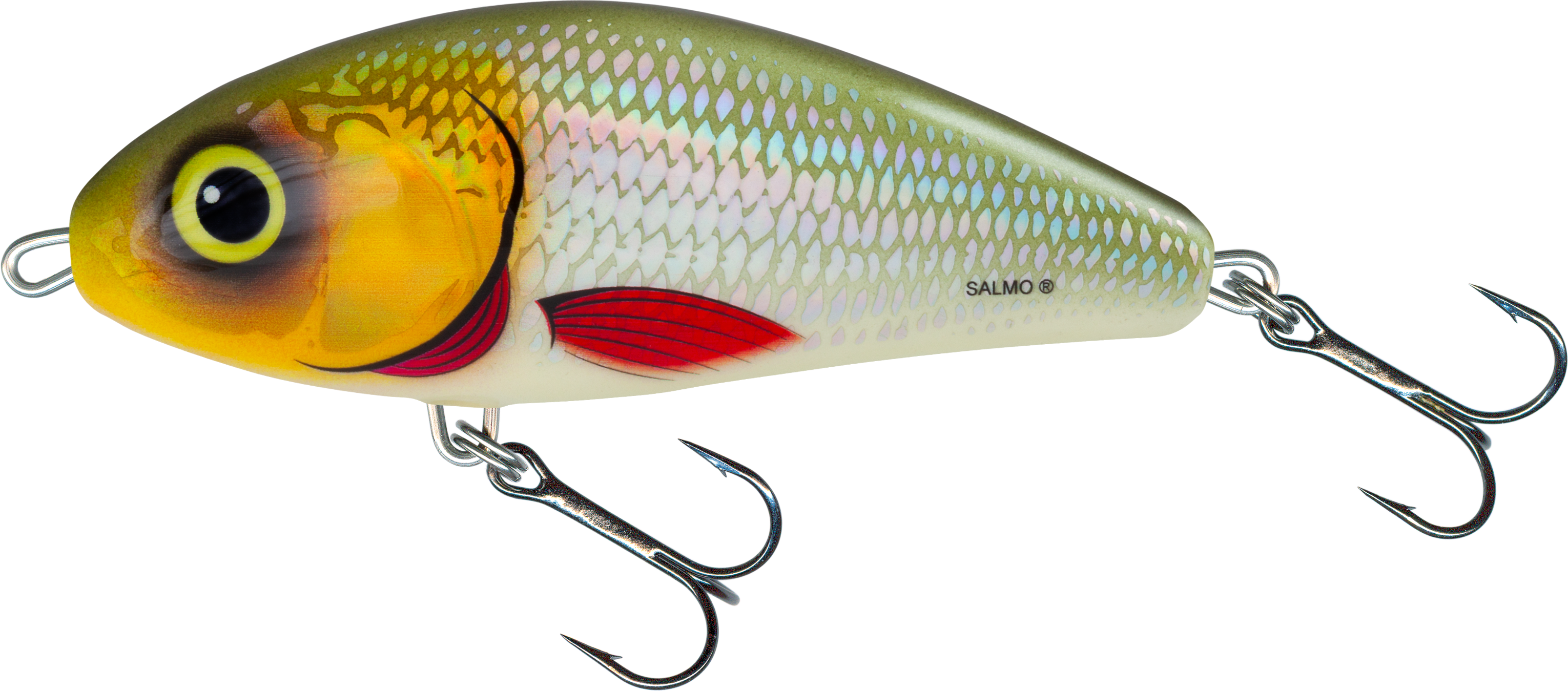 Fatso Sinking 10cm Silver Halo