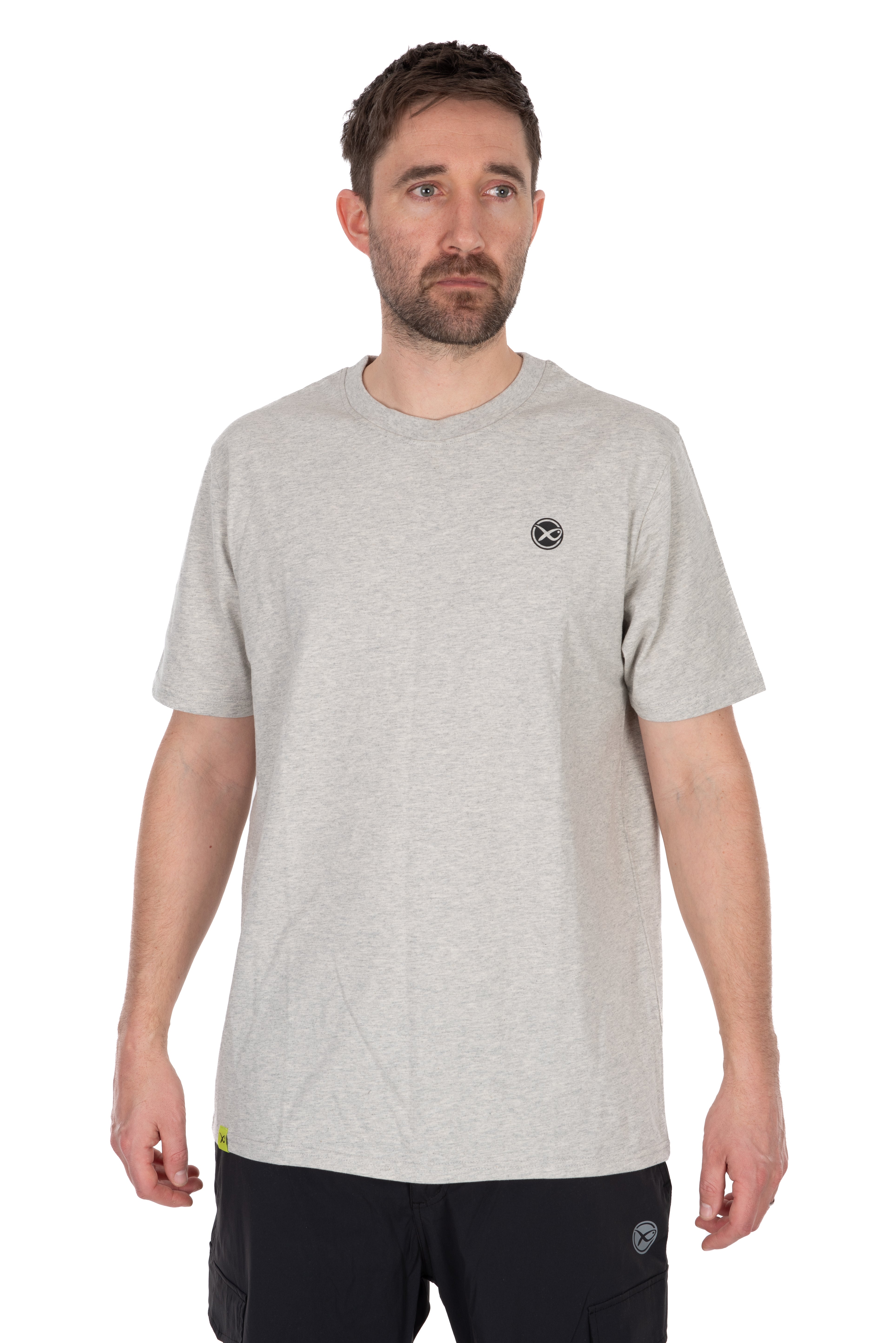 Grey Mini Logo T-Shirt M
