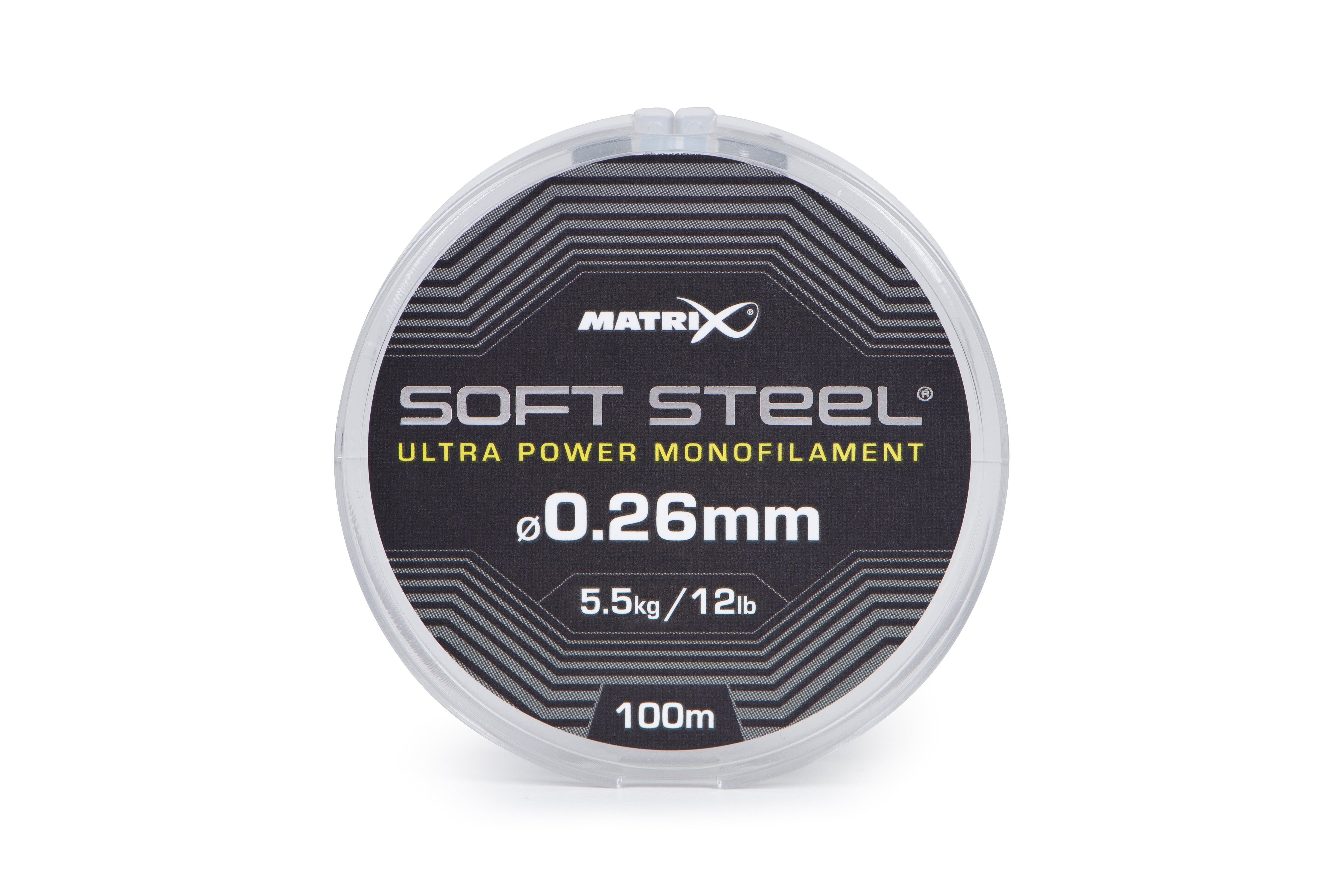 Soft Steel Ultra Power Monofilament 0.10mm 100m