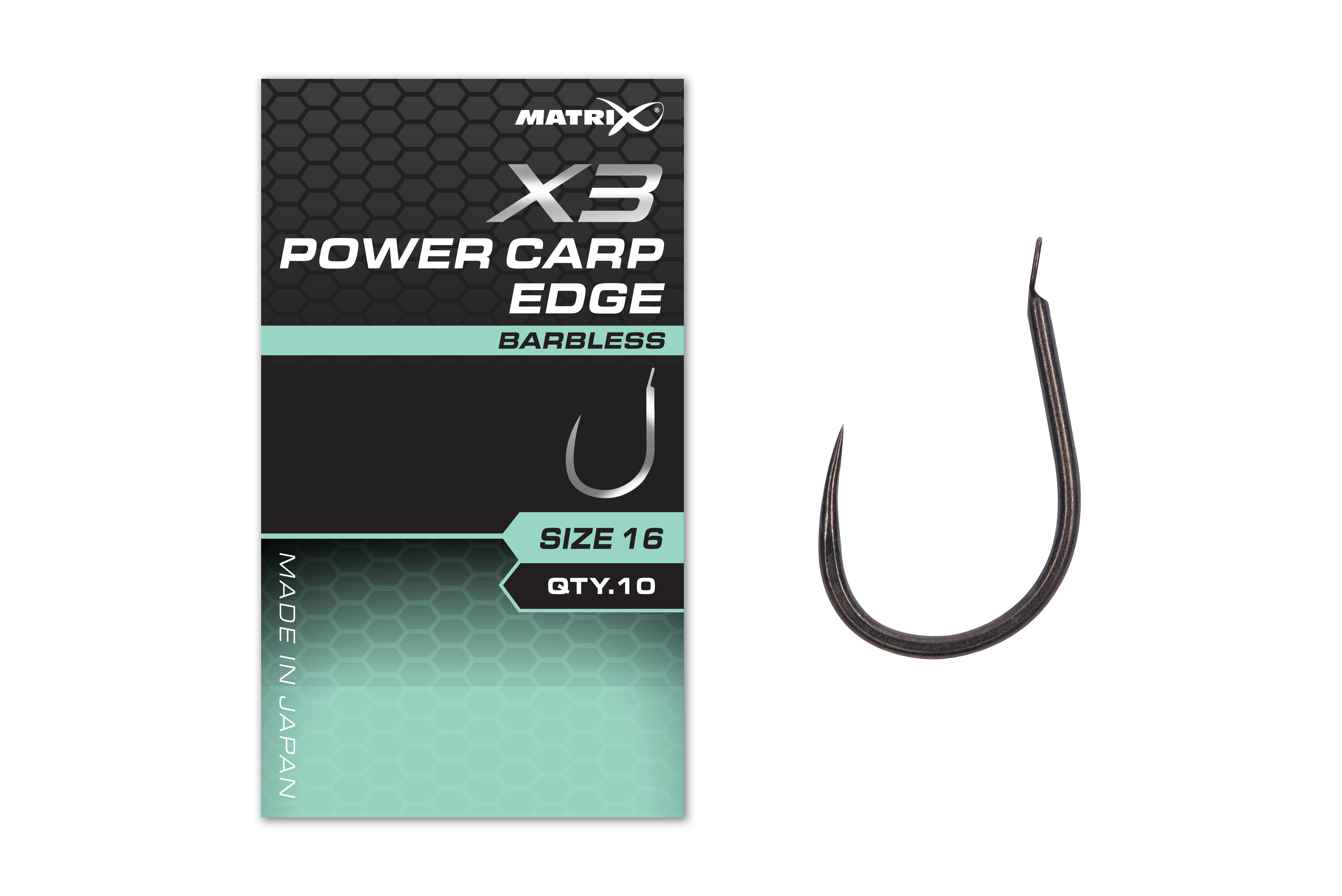 X3 Power Carp Edge Size 12 Barbless