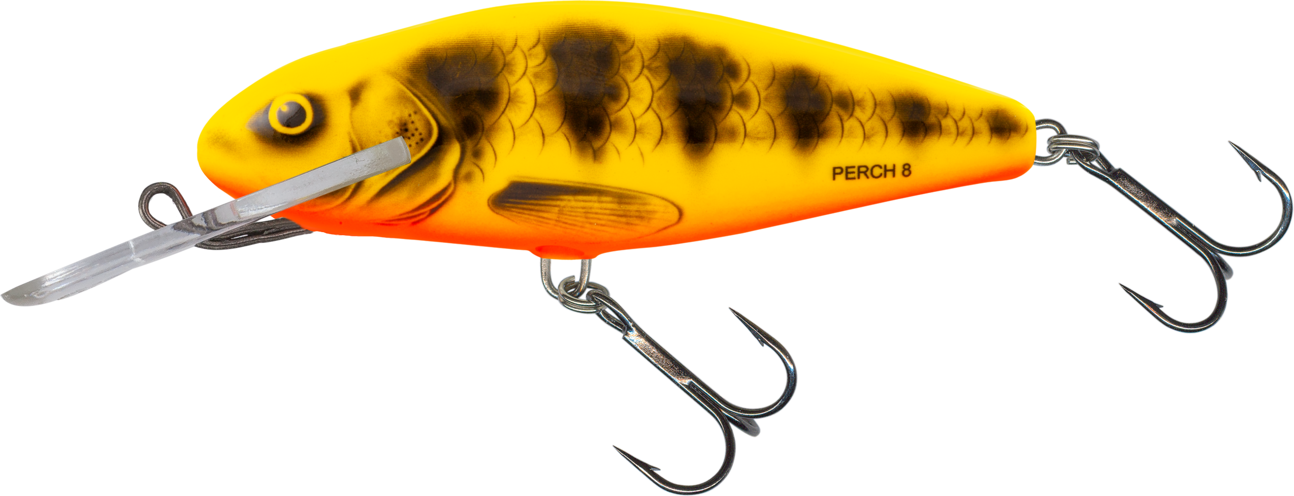 Perch Deep Runner 8cm Dr Yellow red Tiger