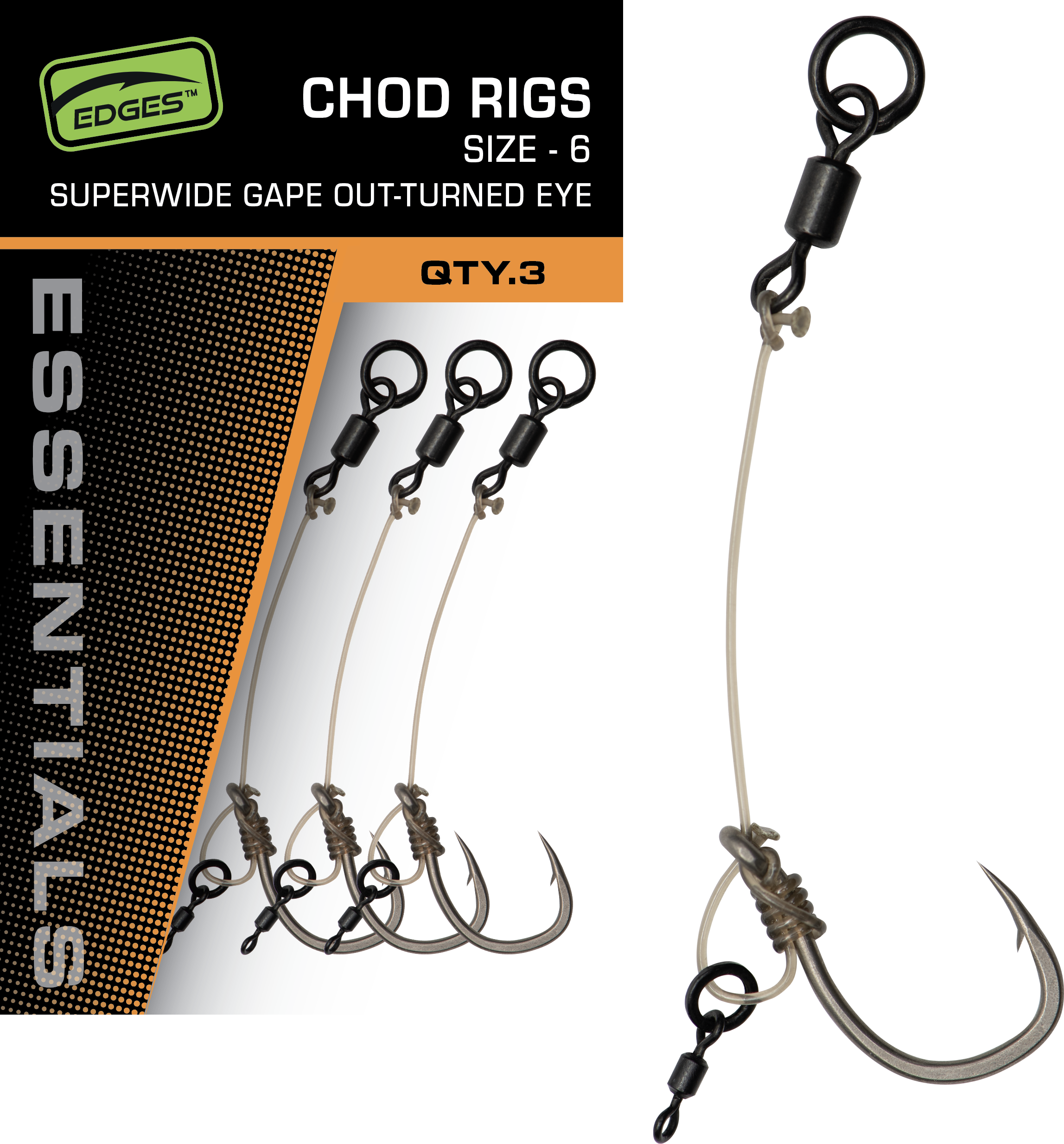 Edges SWOG Chod Rigs Size 6