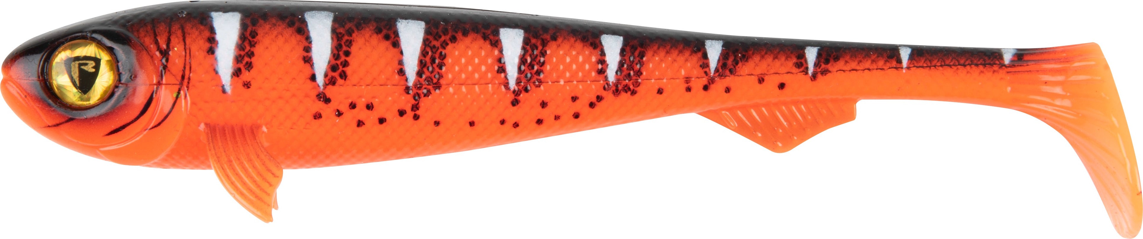 Super Slick Shad 18cm 7in UV Red Wake