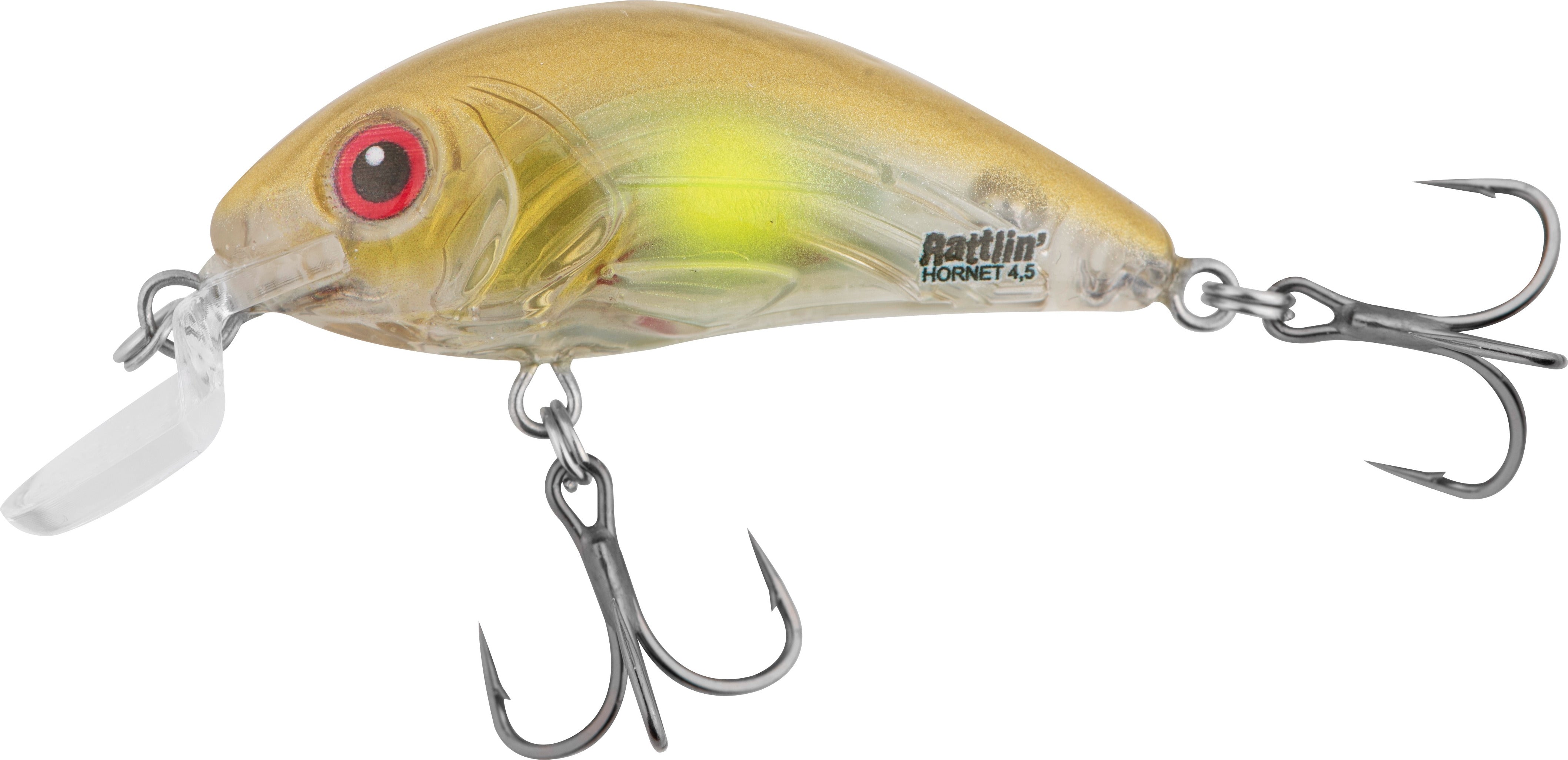 Rattlin' Hornet Shallow Floating 4.5cm Clear Holo Smelt