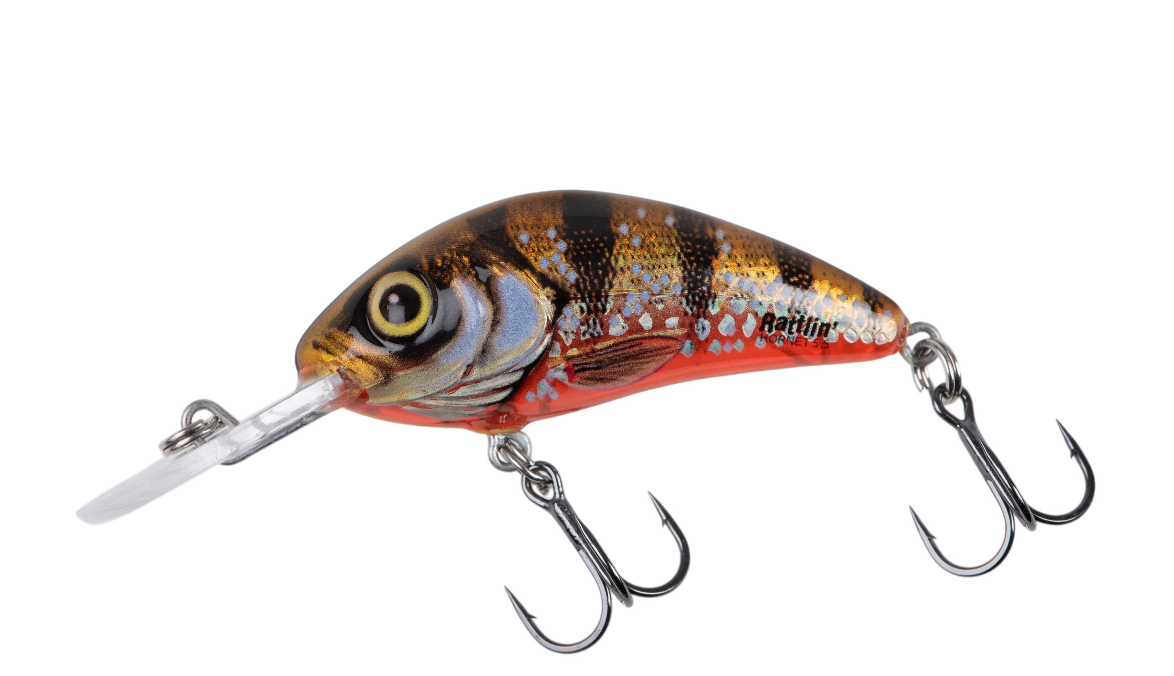 Vobler plutitor Rattlin' Hornet 3.5cm Floating Yellow Holographic Perch