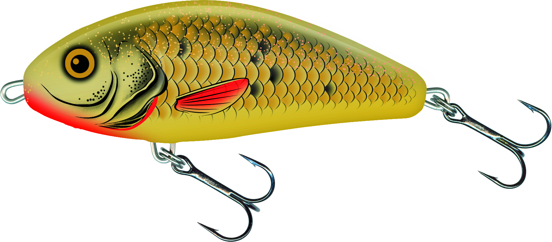 Fatso Sinking 12cm Golden Bait