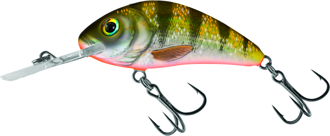 Rattlin' Hornet Floating 6.5cm Yellow Holographic Perch
