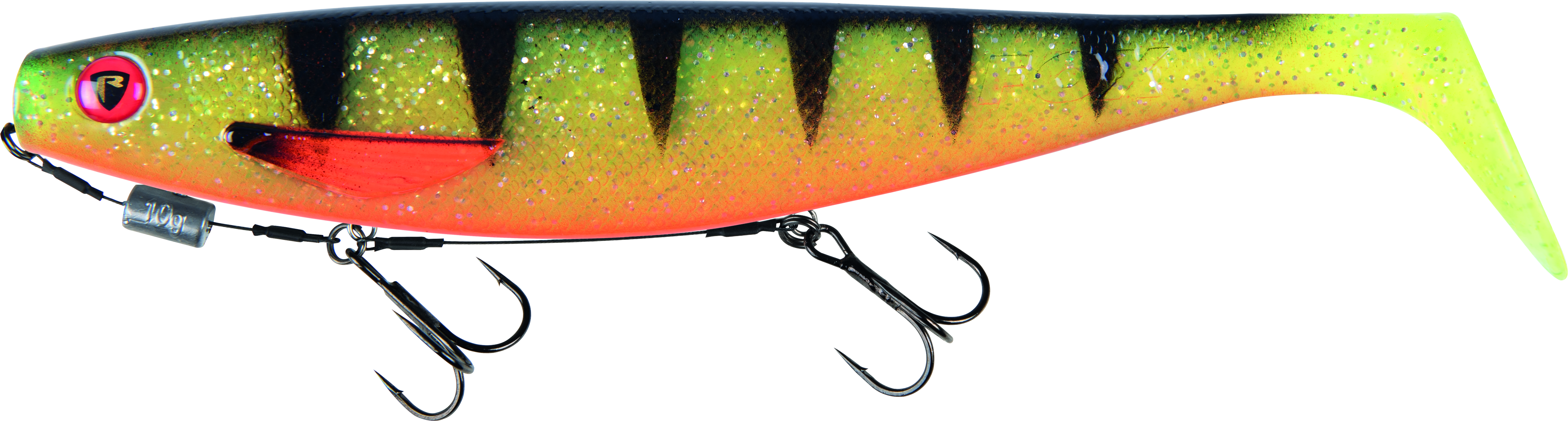 Pro Shad Loaded 14cm 5.5in UV Perch