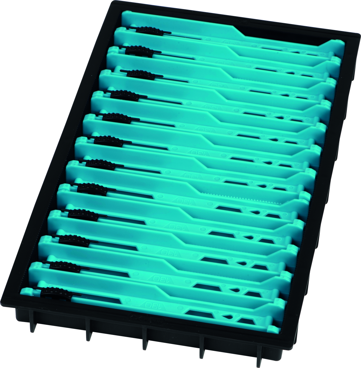 Pole Winders 130mm loaded Winder Tray small light blue