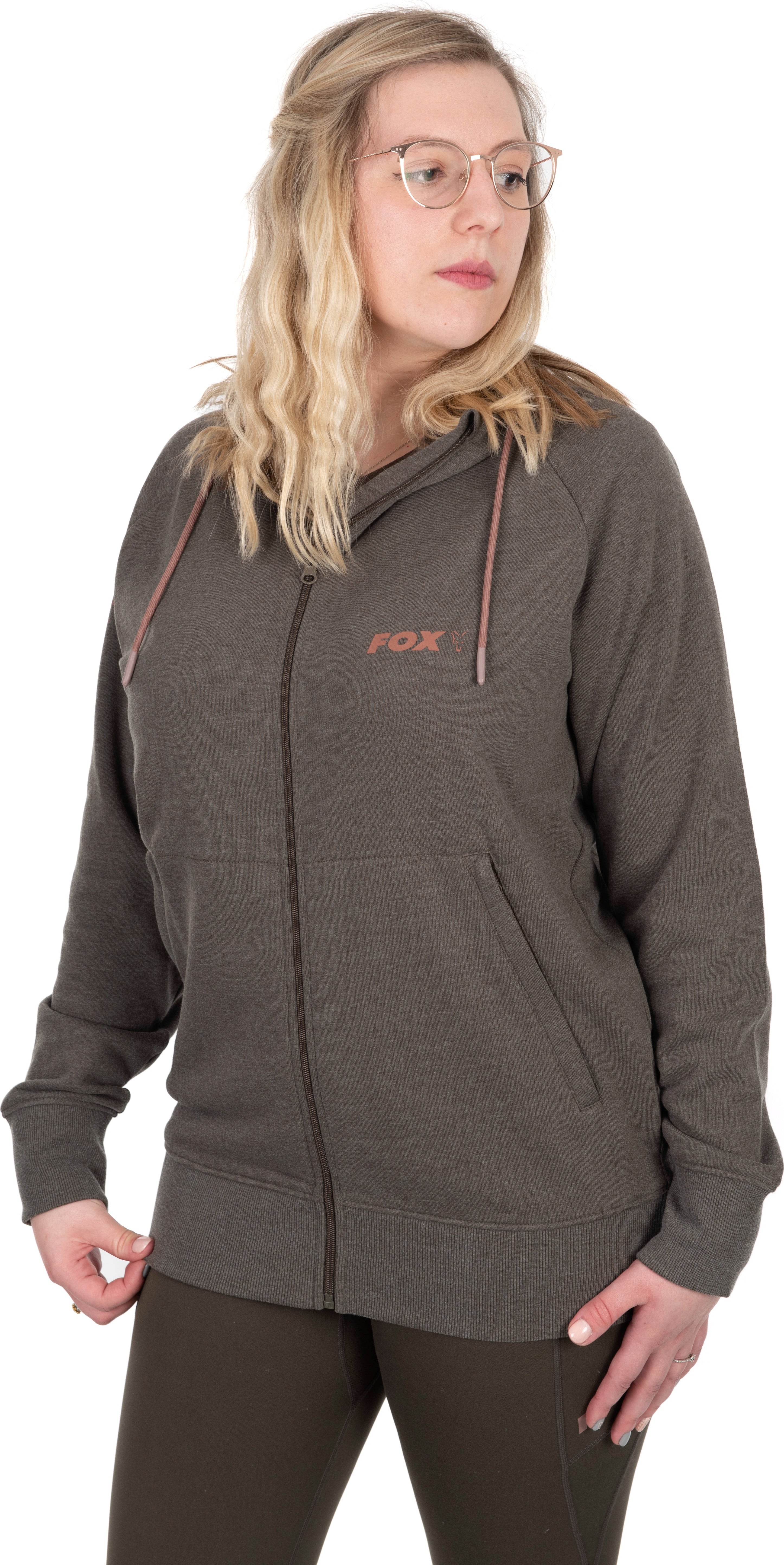 Womens Zipped Hoodie M 12-14