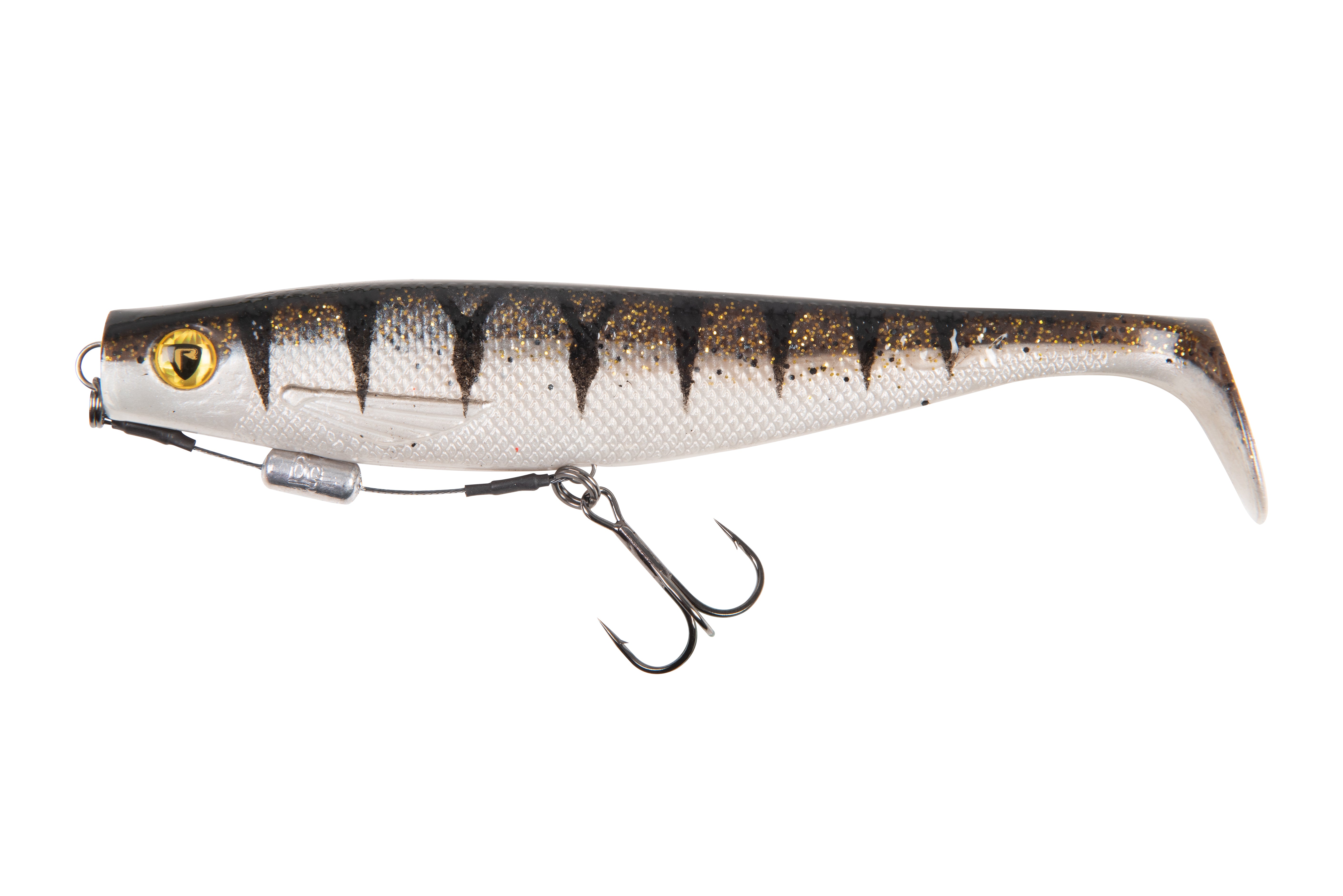 Pro Shad 14cm 5.5in Loaded UV Glitter Perch