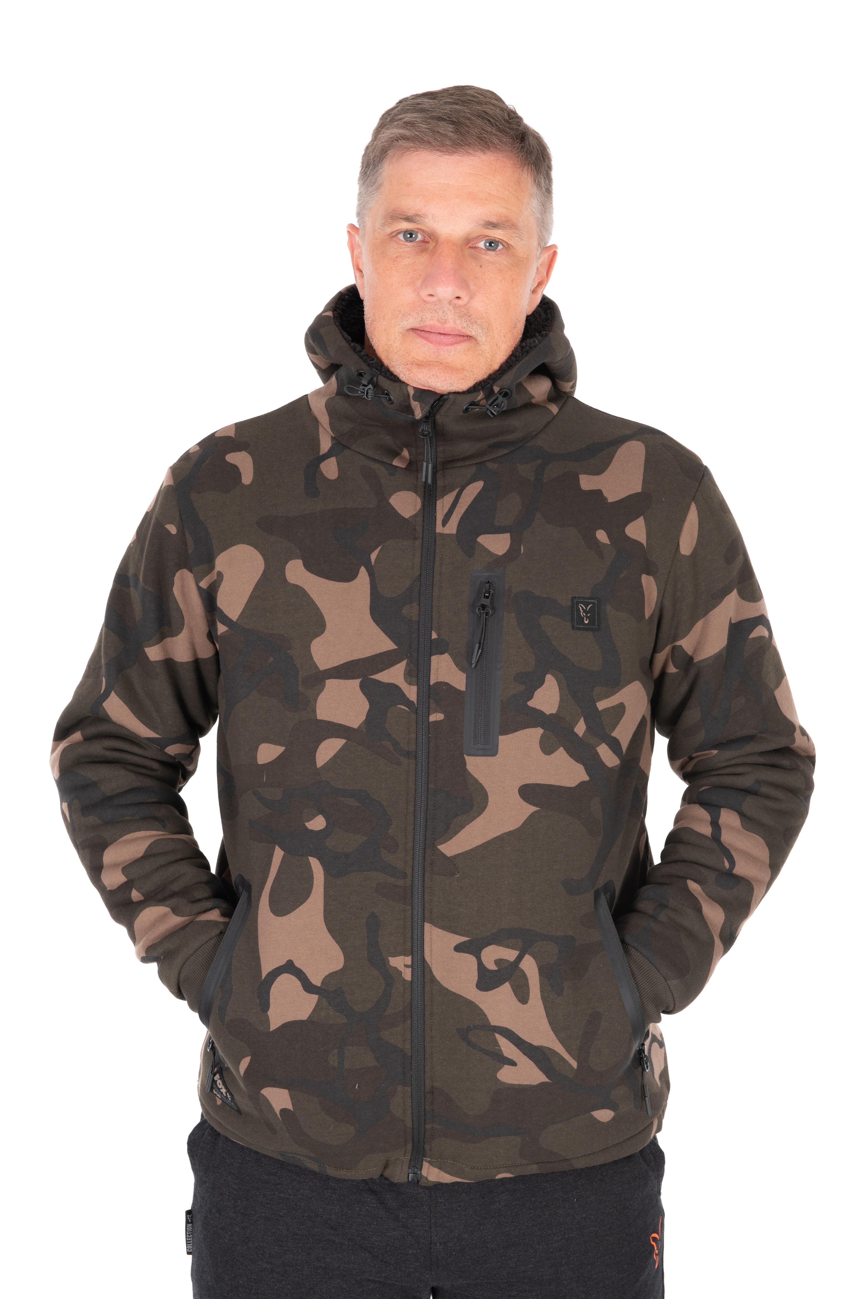Camo Full Zip Prem Sherpa 310 Hoodie XL