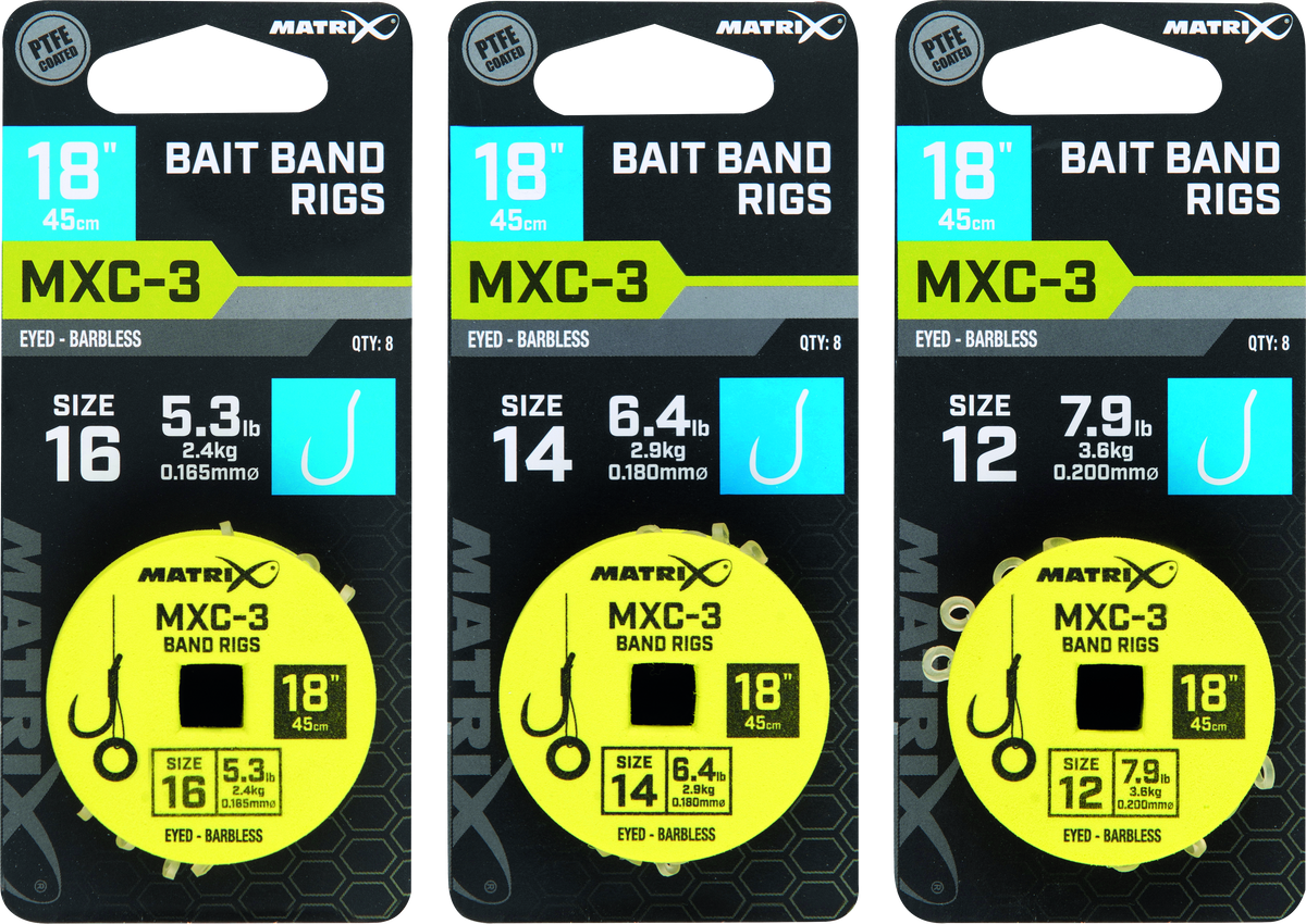 MXC-3 Size 14 0.18mm 18 45cm Barbless Band