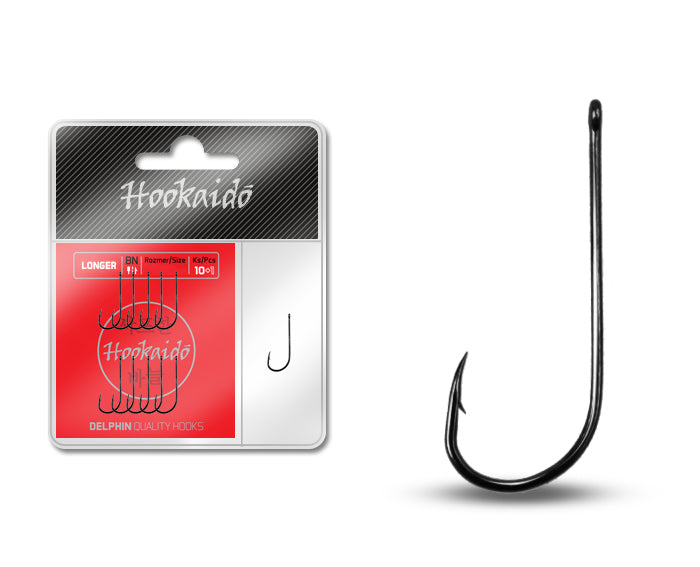 Cărlig Delphin HKD LONGER ring / 10+1buc BN/6