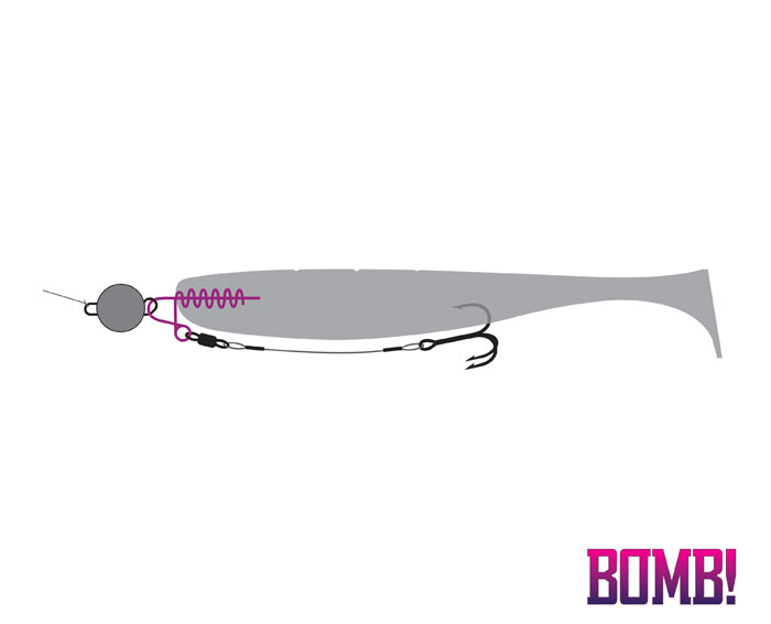 BOMB! Twisto D-LOCK / 5buc