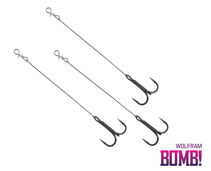 BOMB! Twisto RIGS Wolfram / 3buc #8/6cm