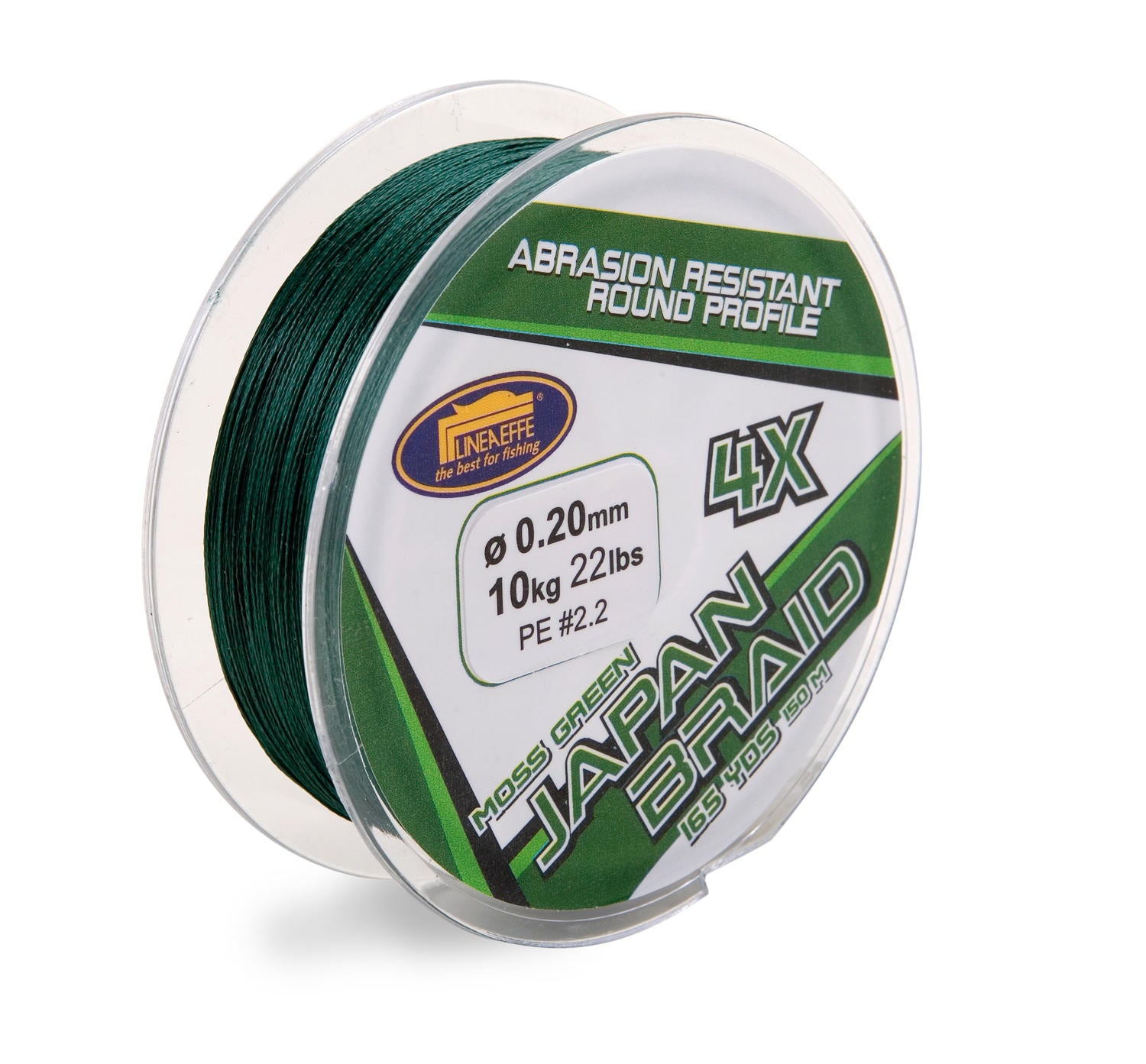 JAPAN BRAID X4 0,18MM/9,1KG 150M VERDE