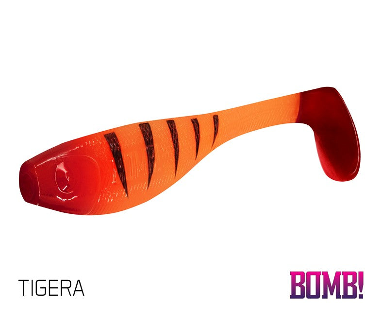 Nălucă Soft BOMB! Fatty / 5buc 10cm/CAROT