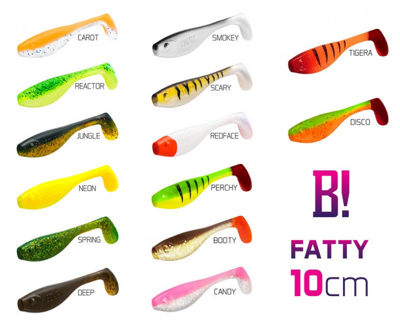 Nălucă Soft BOMB! Fatty / 5buc 10cm/DEEP