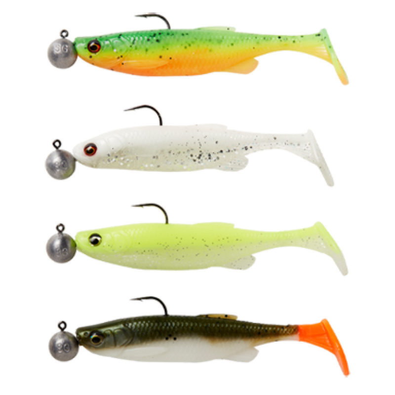 FAT MINNOW TAIL RTF SINKING DARKWATER 7,5CM/5G 4BUC/PL