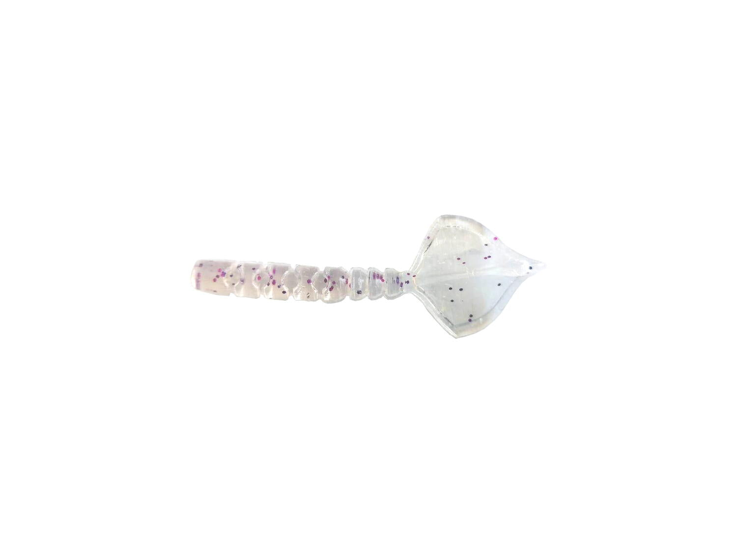 NALUCA AJI FINESSE HILA 4,3CM CLEAR PURPLE GLITTER 12BUC/PL
