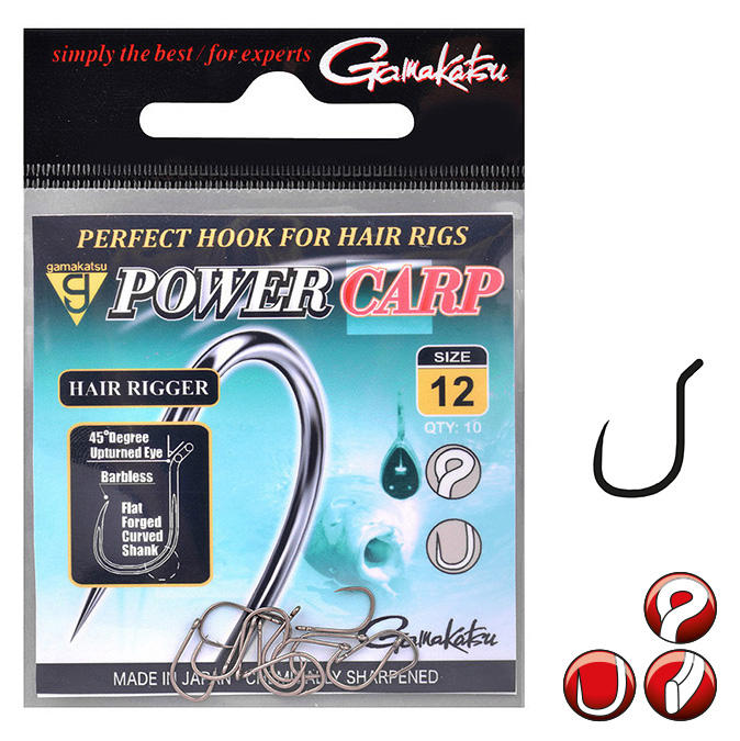 POWER CARP HAIR RIGGER 10BUC/PL
