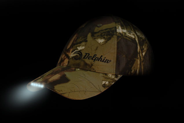 Căciulă Delphin cu LED camuflaj