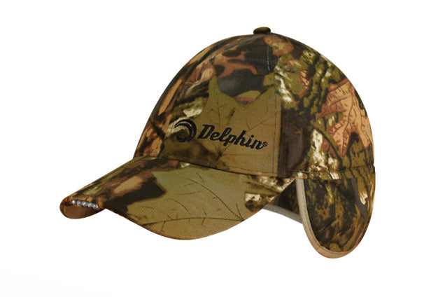 Căciulă de iarnă Delphin with LED camuflaj
