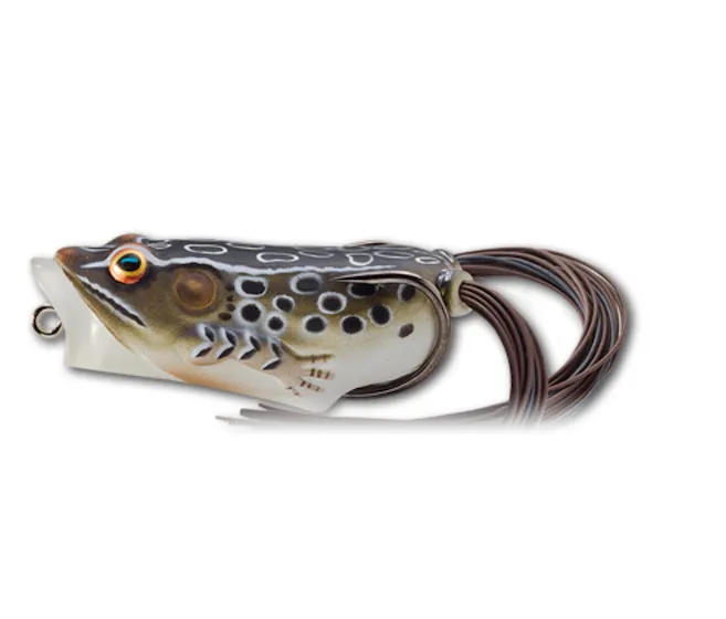 HOLLOW FROG POPPER 5,5CM/11G BROWN/BLACK