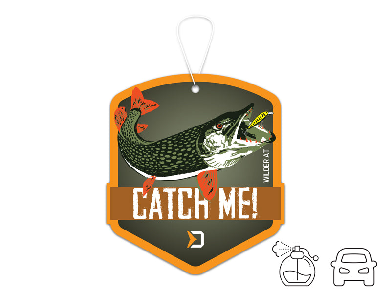 Odorizant auto Delphin CatchME! ȘTIUCĂ Wilder AT