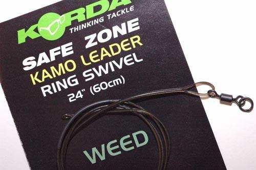 XX MONT.KORDA RING SWIVEL 1M/18,1KG/WEEDY GREEN