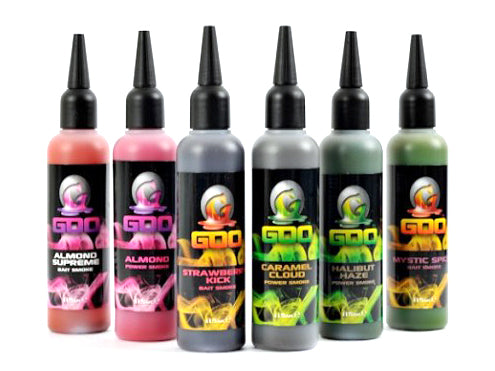 XX ATRACTANT KORDA GOO SPICY SQUID POWER BAIT SMOKE 115ML