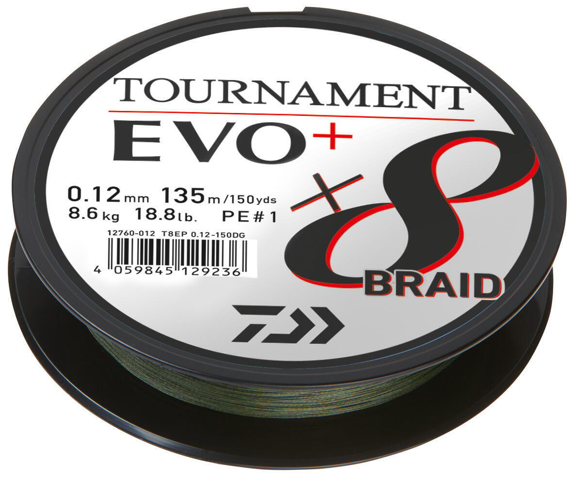 TOURNAMENT 8XBRAID EVO+ 016MM/12,2KG/135M