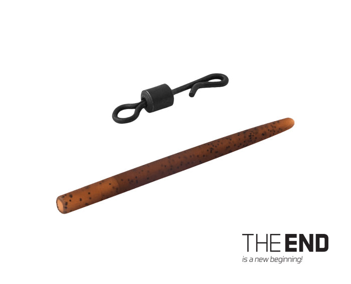 Agrafă rapidă cu gumă THE END / 6buc #4 / G-ROUND