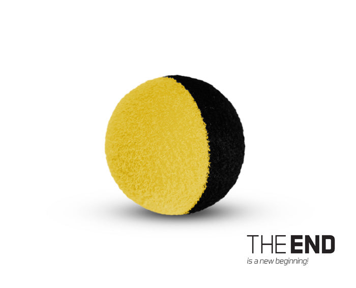 THE END ZIG RIG negru-galben / 10buc 15mm